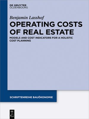 cover image of Operating Costs of Real Estate